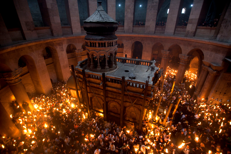 La iglesia del Santo Sepulcro. AP